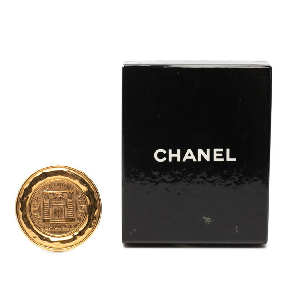 CHANEL Vintage Gold Brooch - Picture 4 of 4